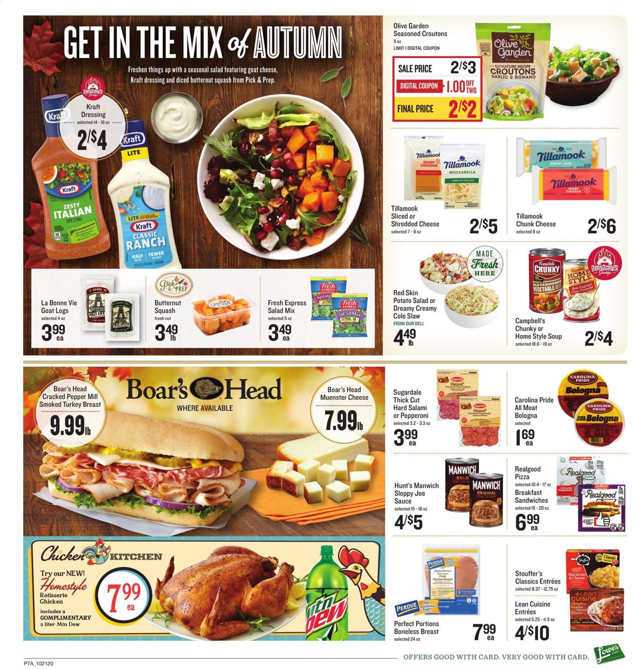 Catalogue Lowes Foods from 10/21/2020