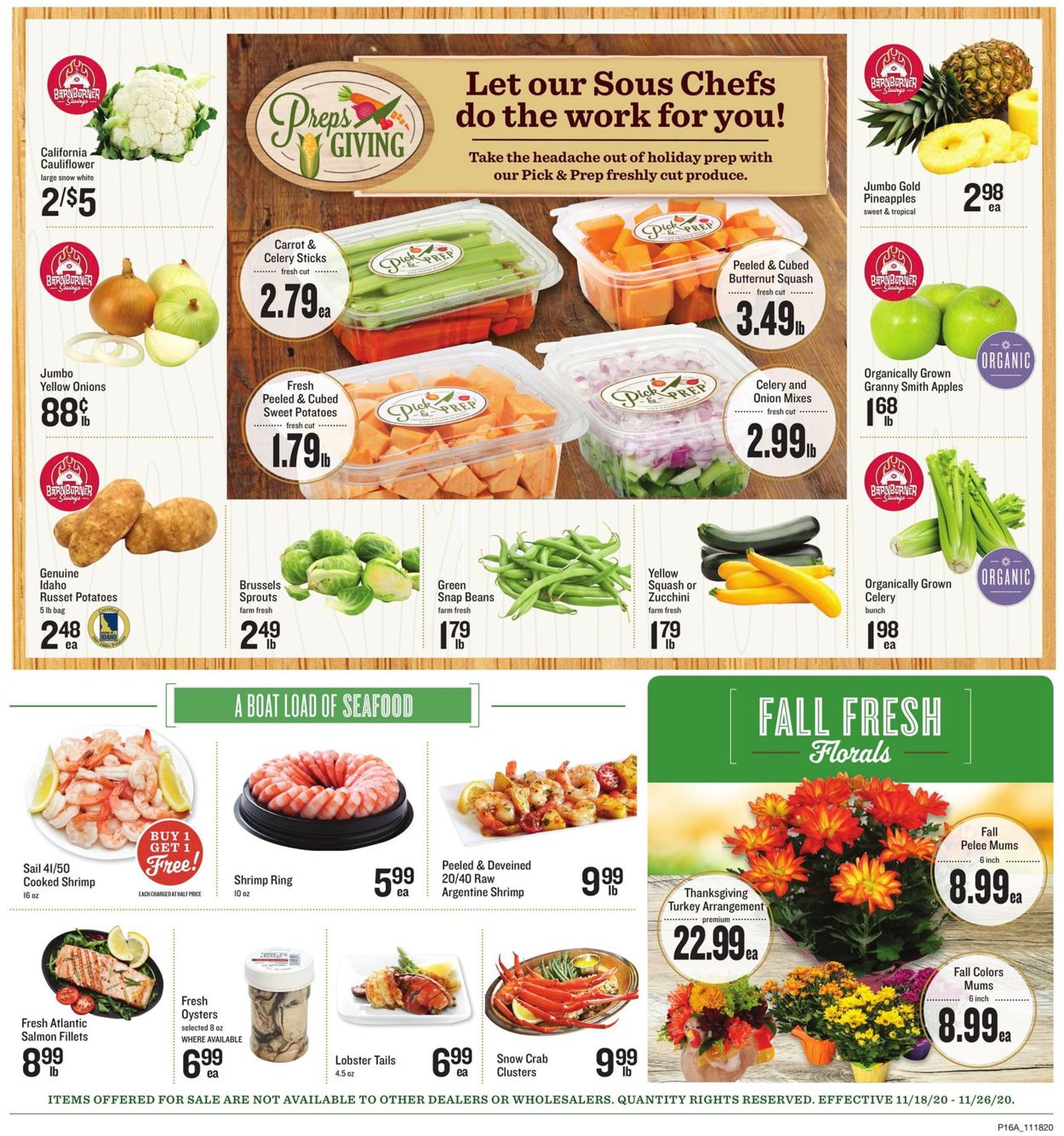 Catalogue Lowes Foods from 11/18/2020