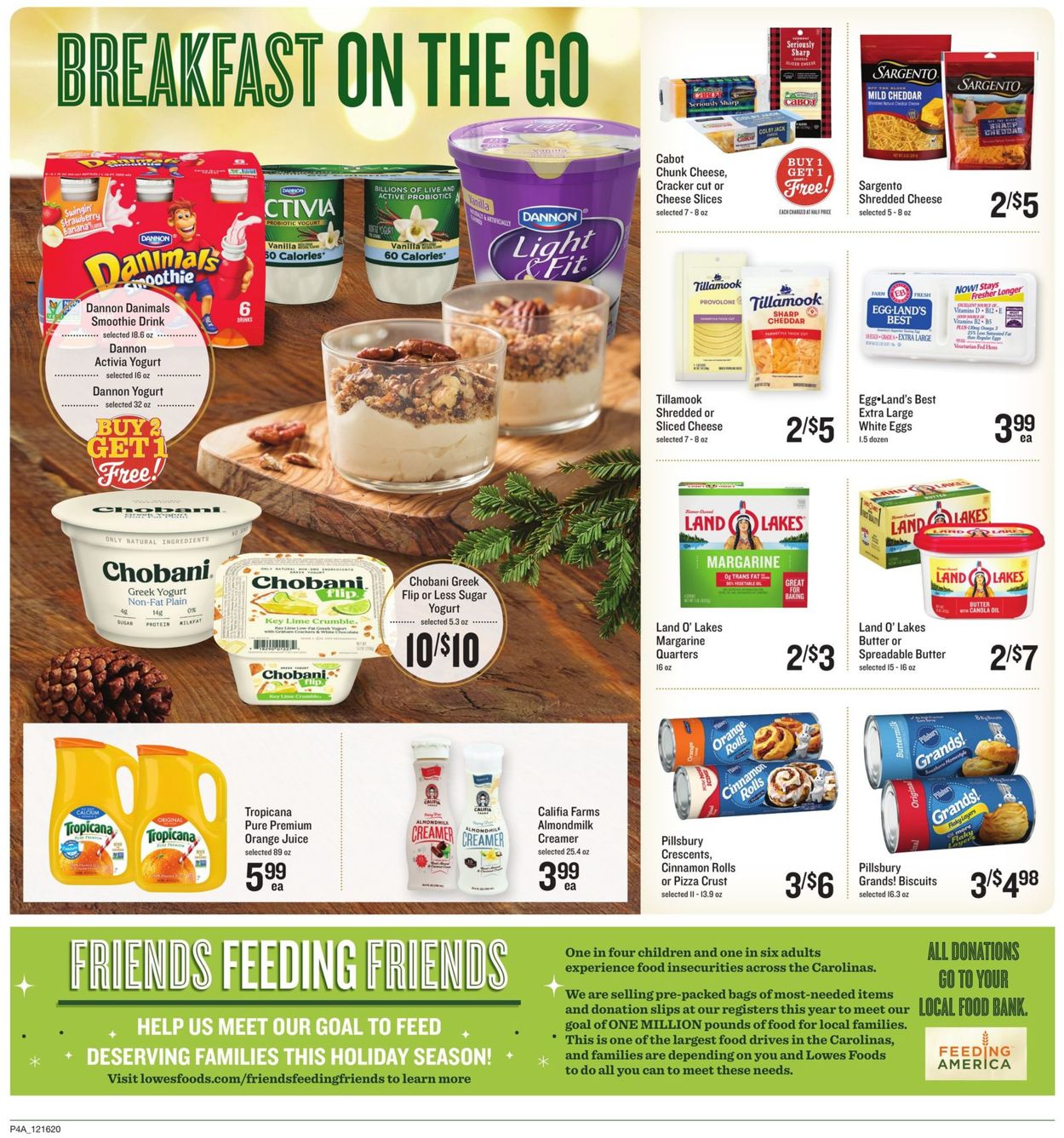 Catalogue Lowes Foods Holidays 2020 from 12/16/2020