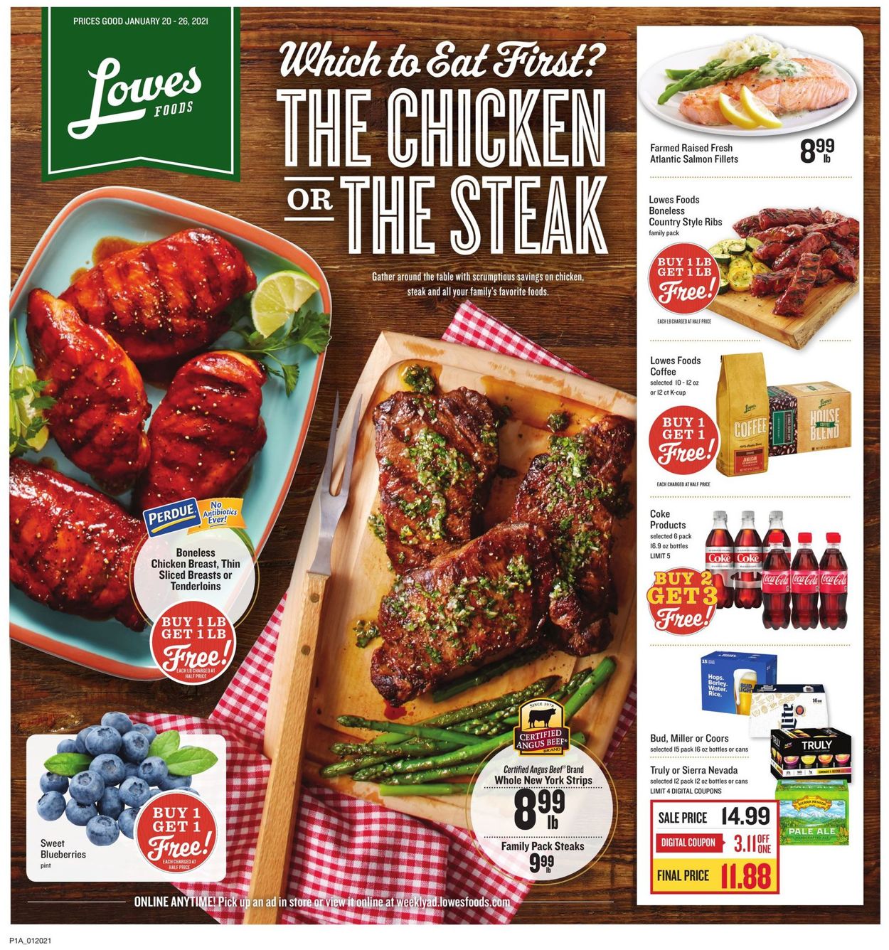 Catalogue Lowes Foods from 01/20/2021