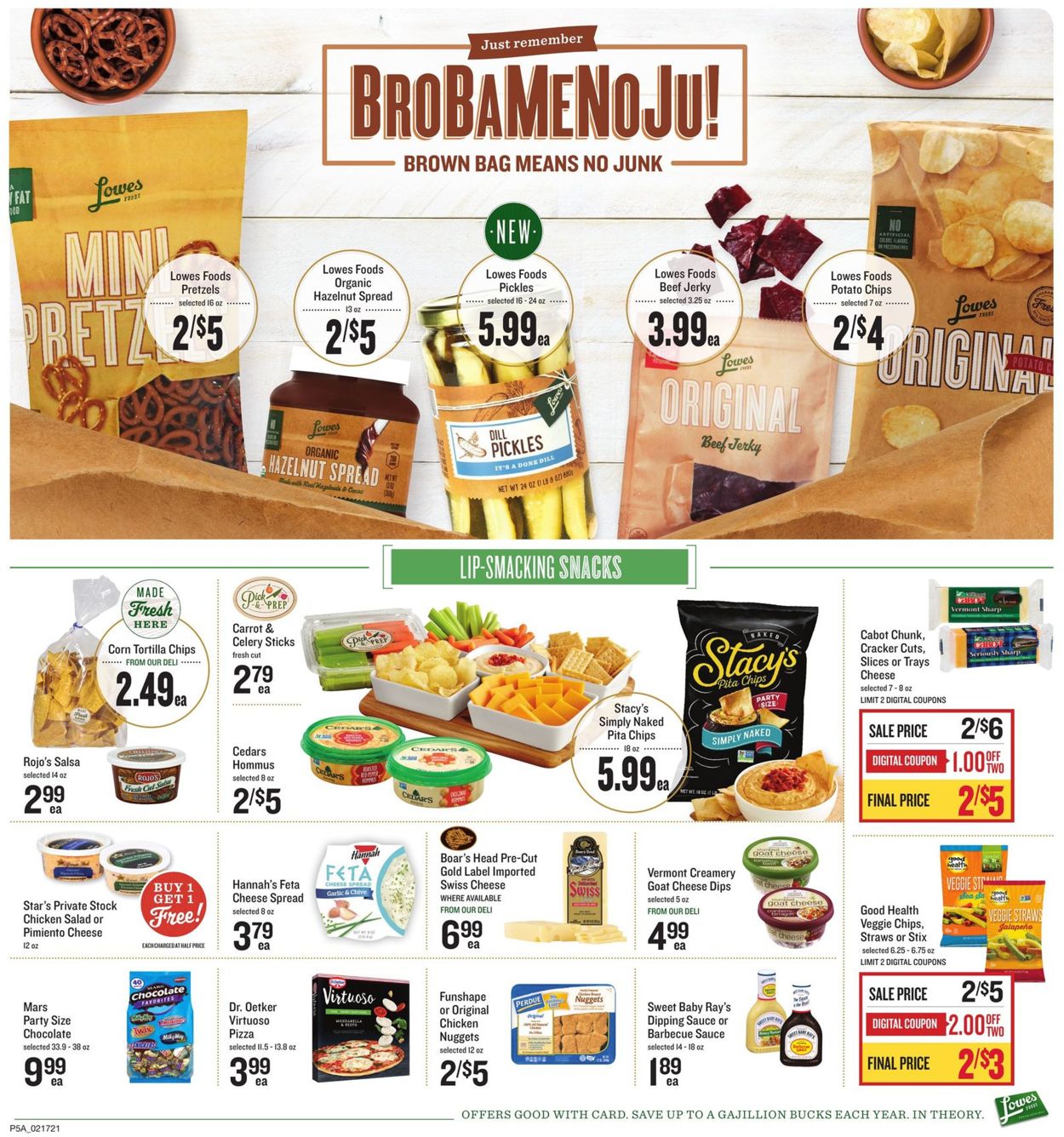 Catalogue Lowes Foods from 02/17/2021