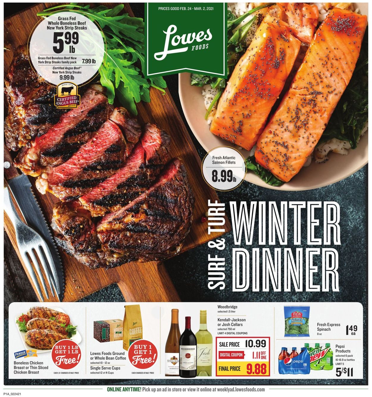 Catalogue Lowes Foods from 02/24/2021