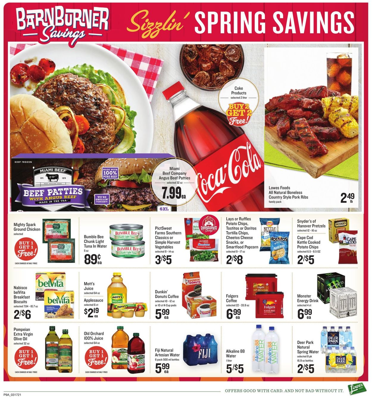 Catalogue Lowes Foods from 03/17/2021