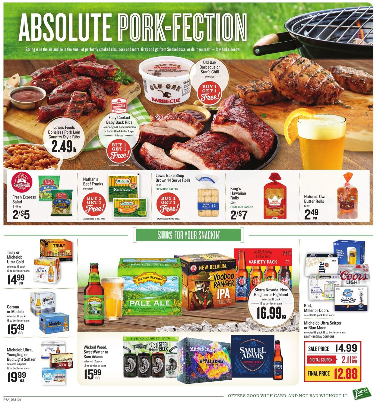 Catalogue Lowes Foods Easter 2021 from 03/31/2021
