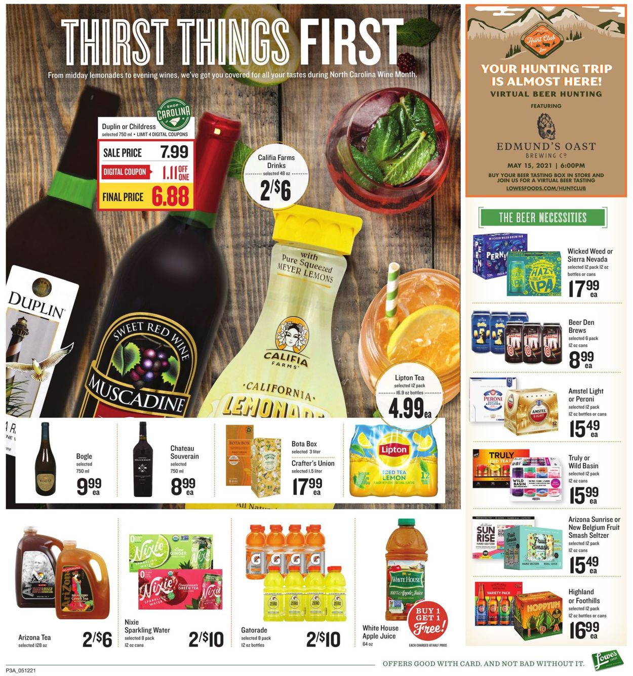 Catalogue Lowes Foods from 05/12/2021