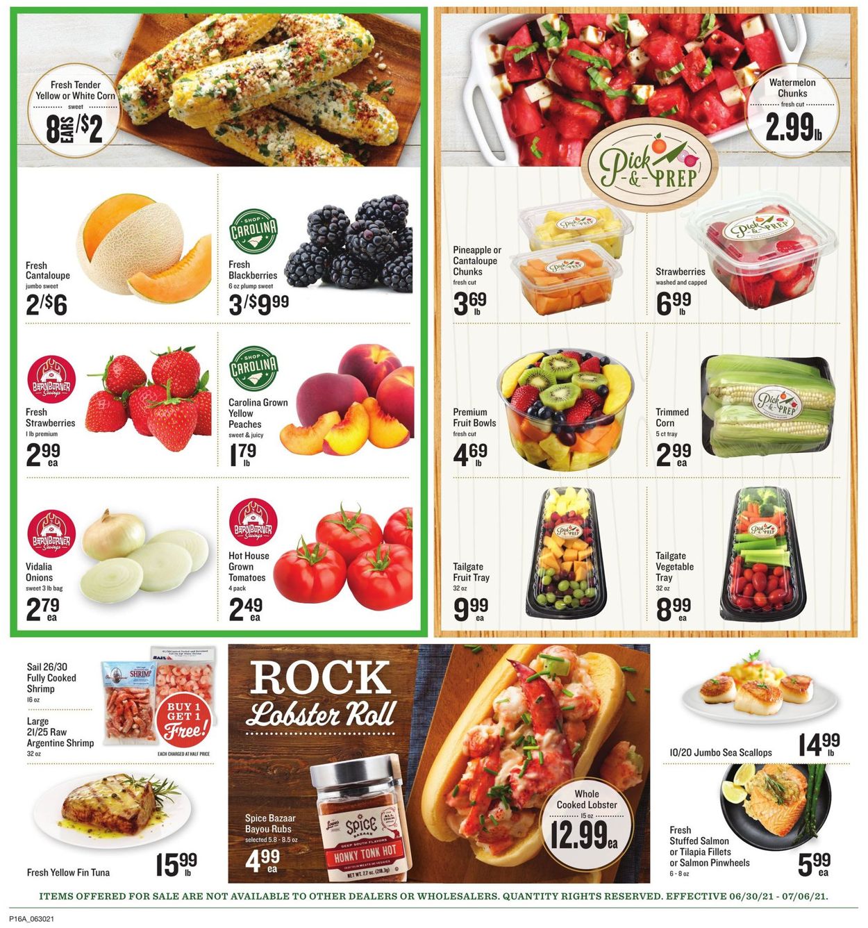 Catalogue Lowes Foods from 06/30/2021