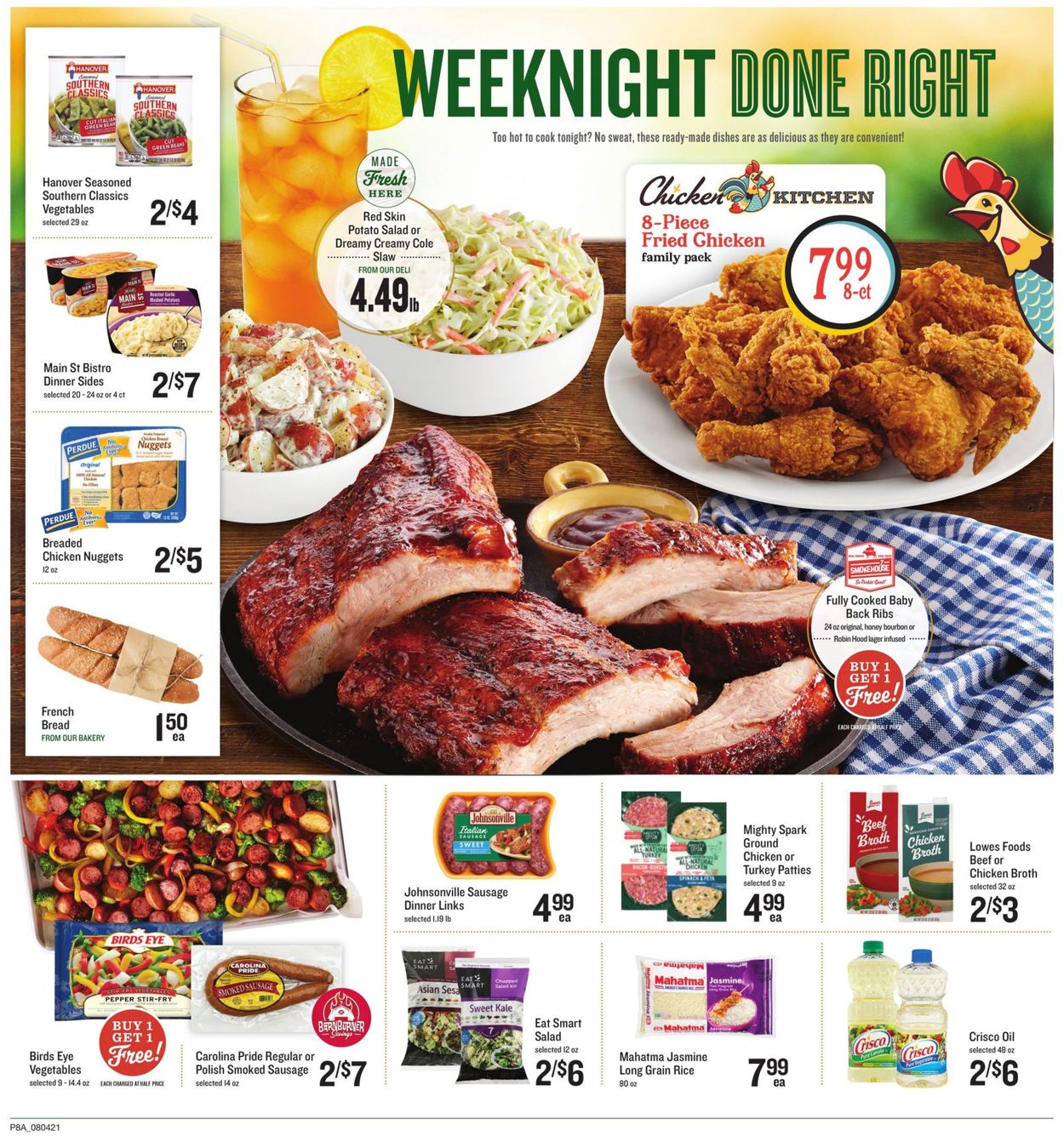 Catalogue Lowes Foods from 08/04/2021