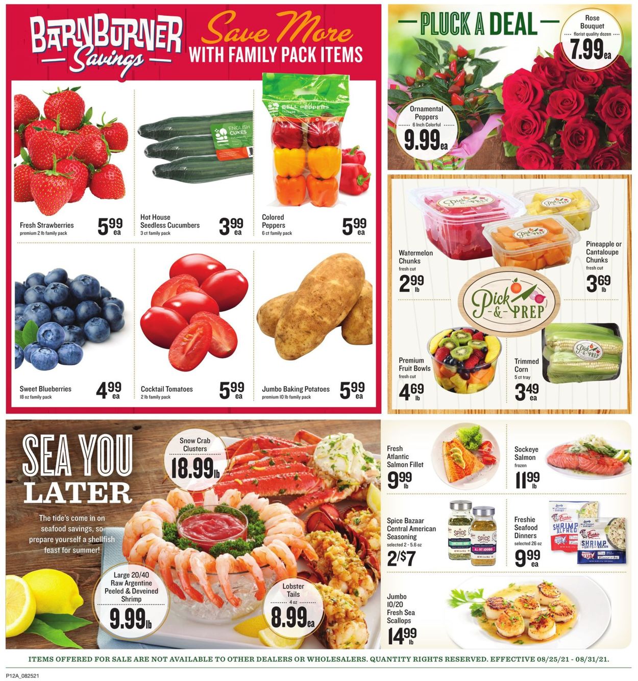 Catalogue Lowes Foods from 08/25/2021