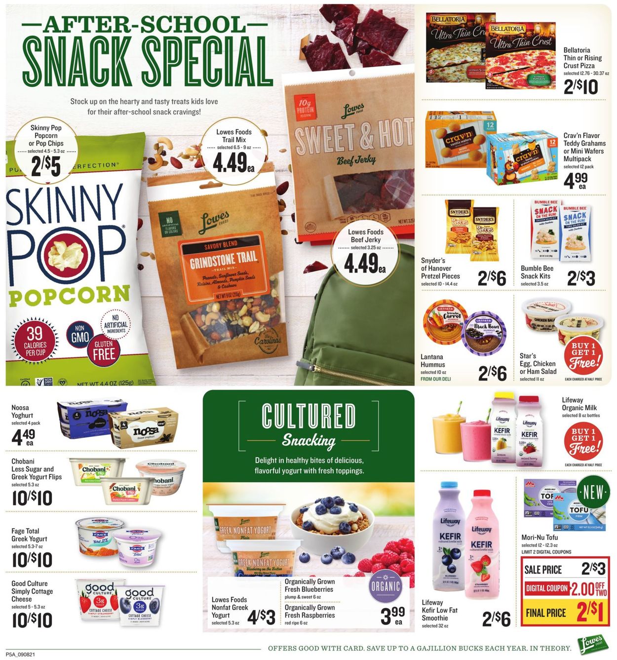 Catalogue Lowes Foods from 09/08/2021