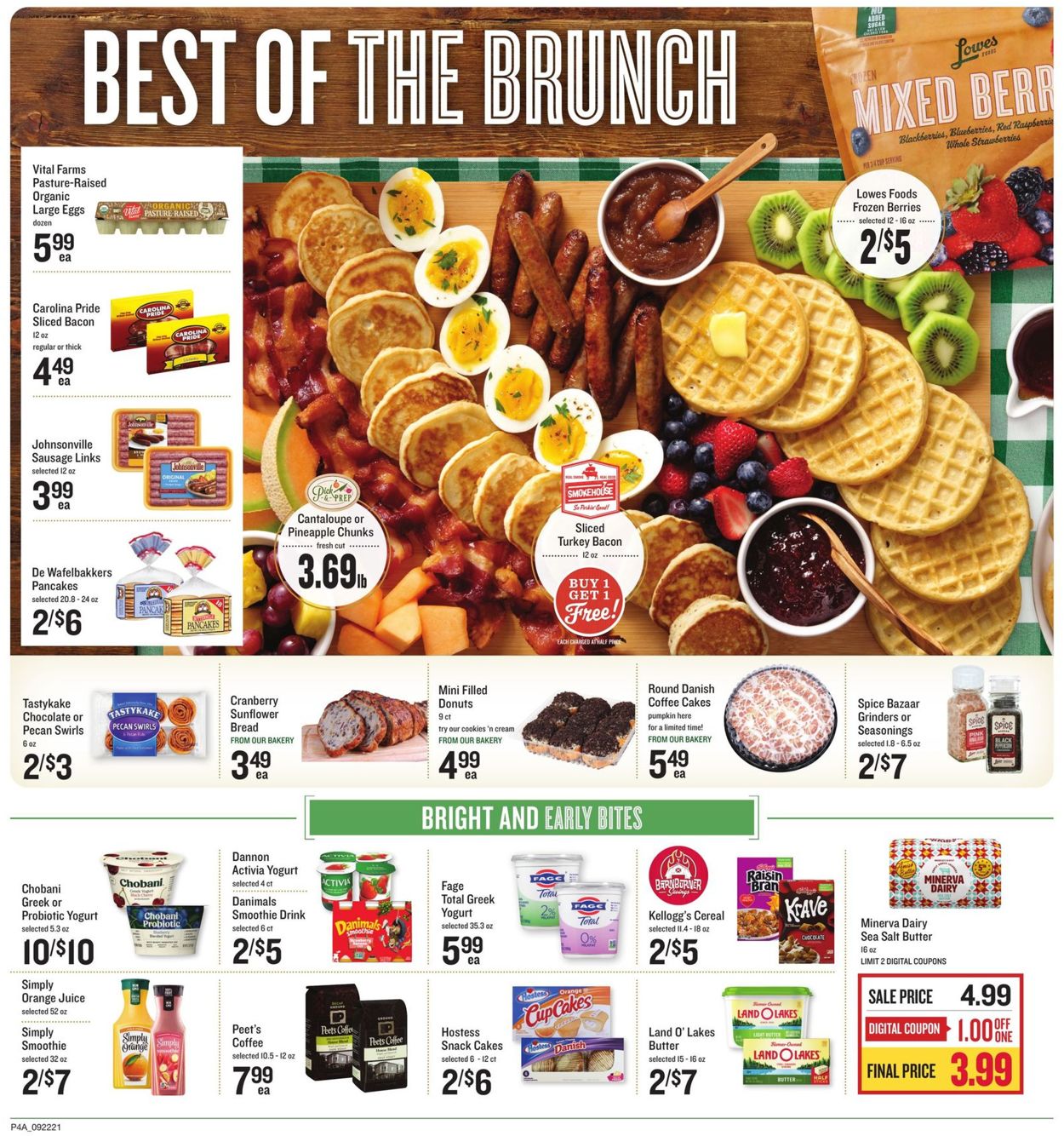 Catalogue Lowes Foods from 09/22/2021