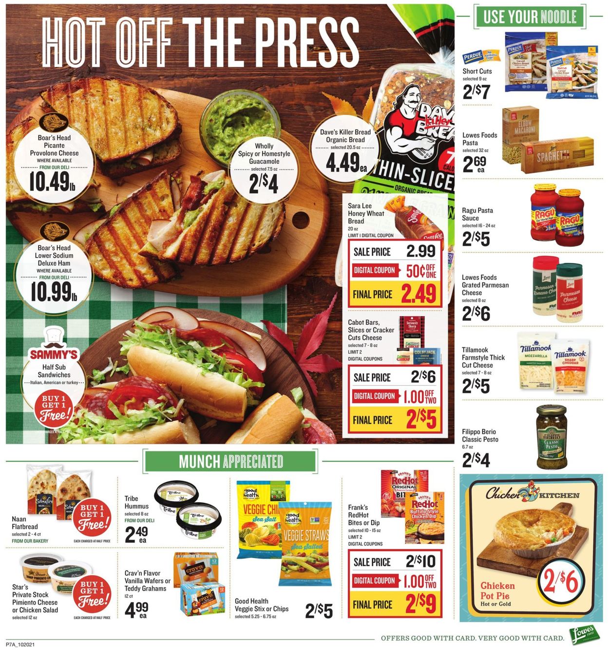 Catalogue Lowes Foods from 10/20/2021