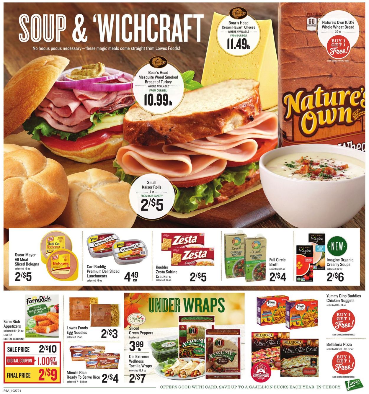 Catalogue Lowes Foods from 10/27/2021