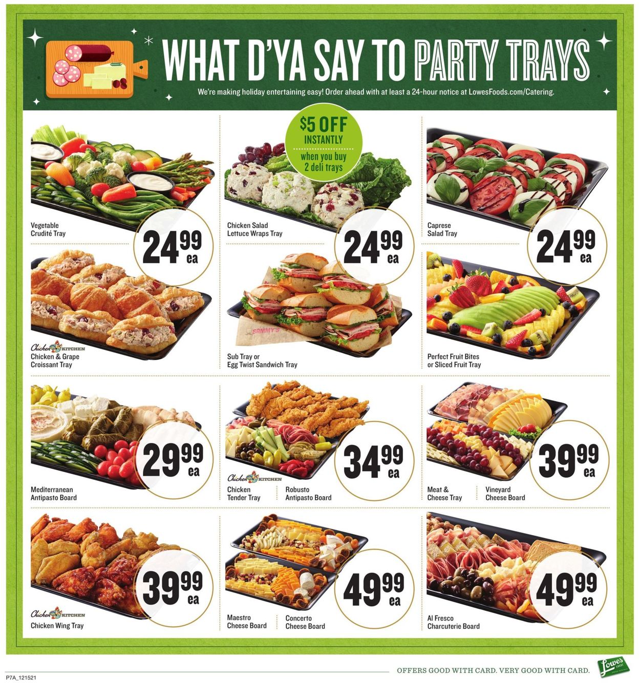 Catalogue Lowes Foods HOLIDAYS 2021 from 12/15/2021