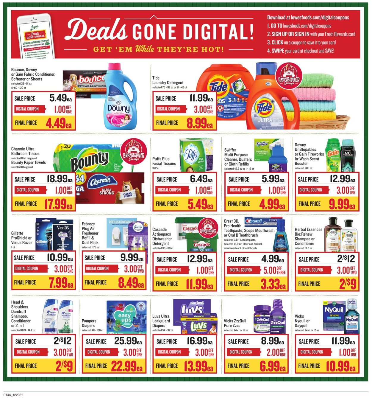 Catalogue Lowes Foods from 12/29/2021