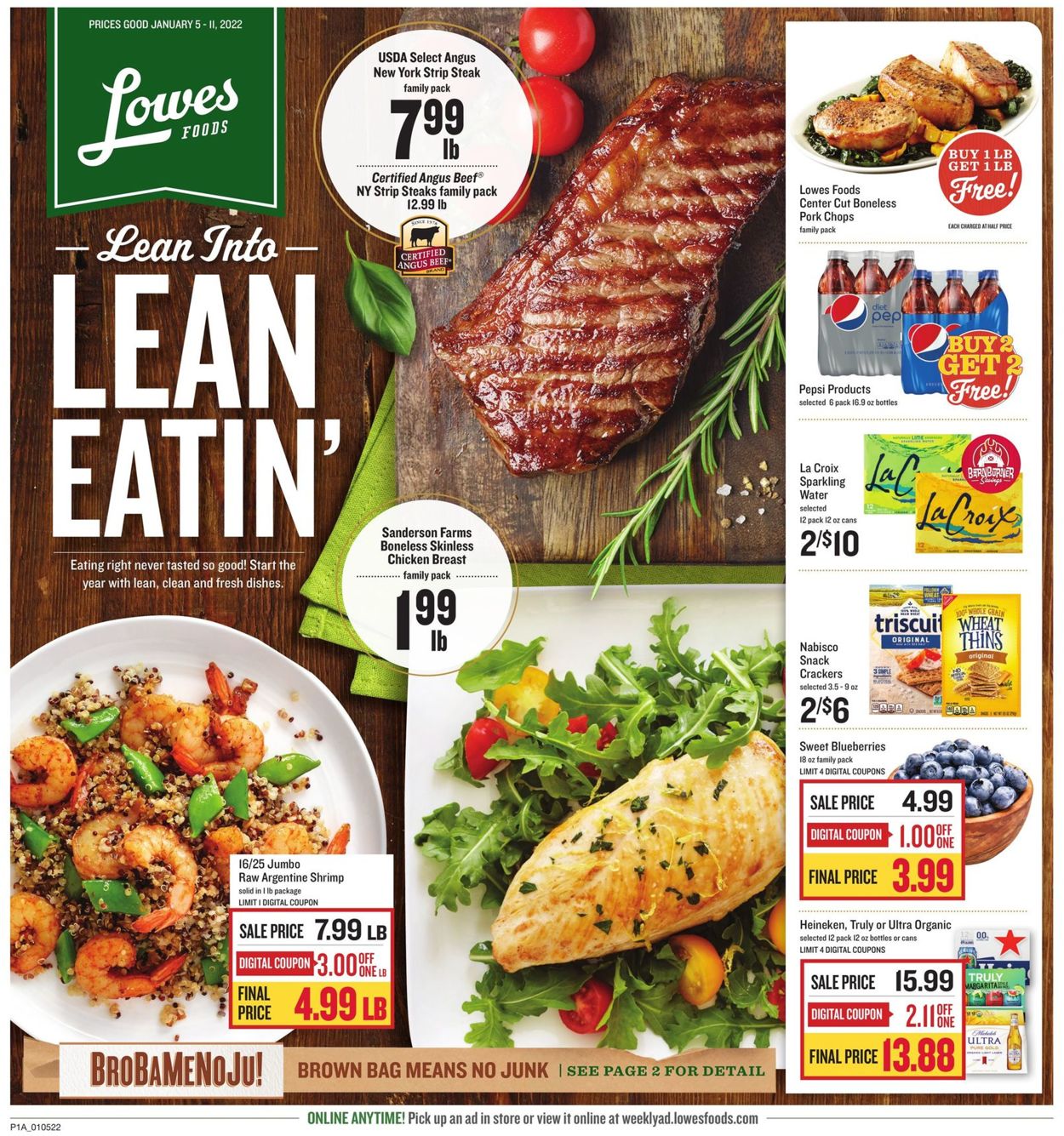 Catalogue Lowes Foods from 01/05/2022