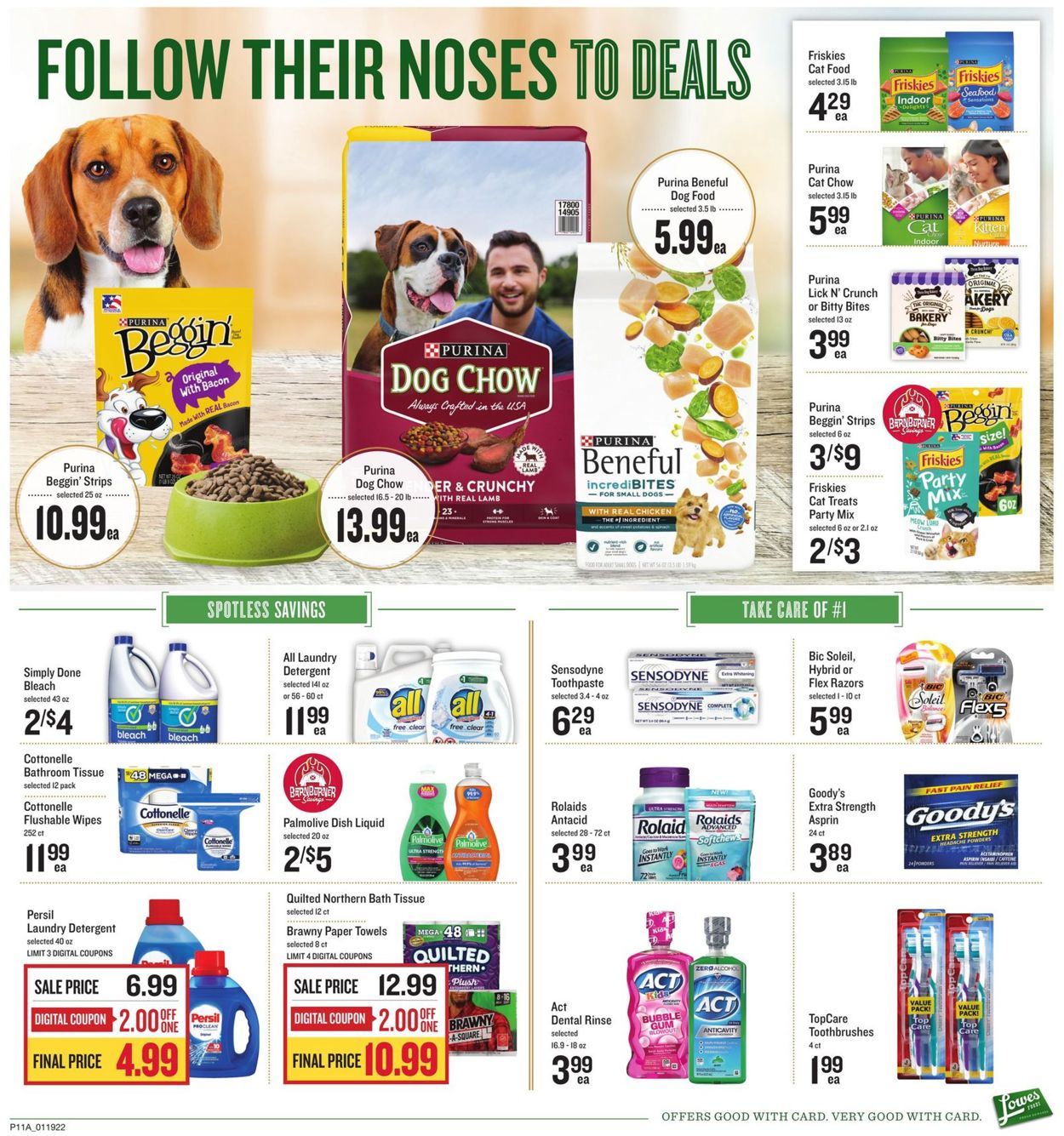 Catalogue Lowes Foods from 01/19/2022