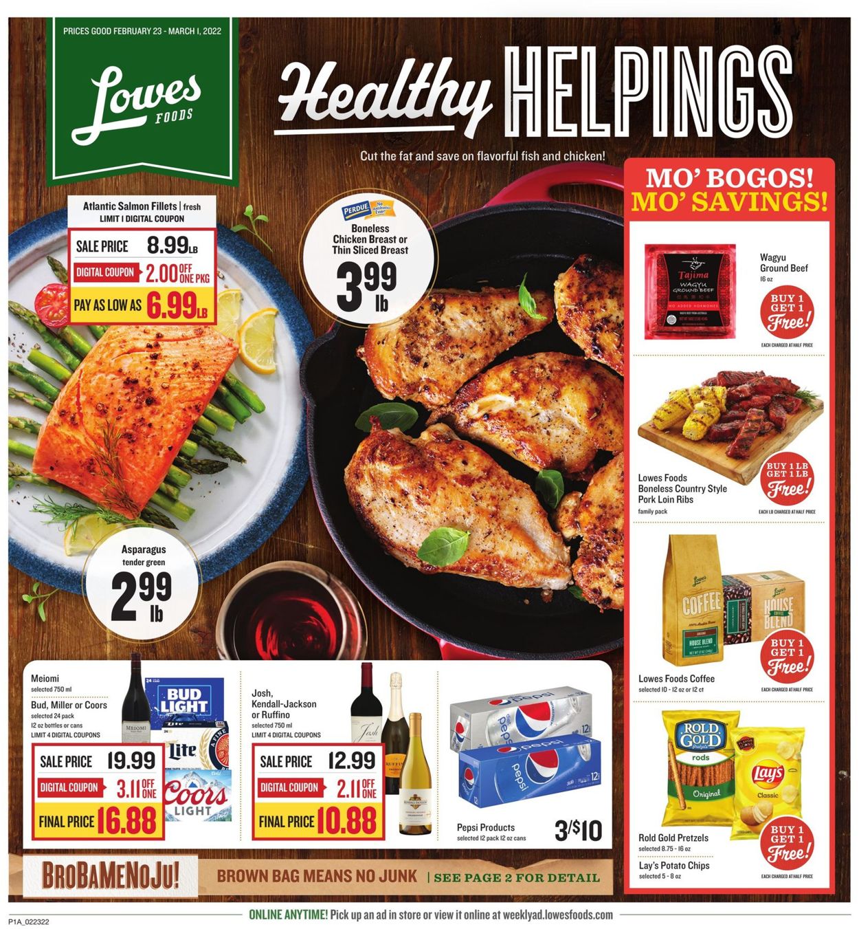 Catalogue Lowes Foods from 02/23/2022