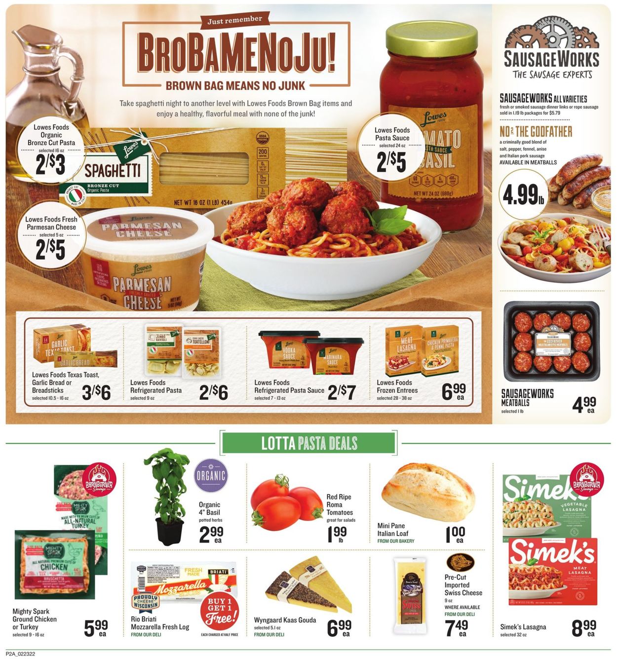 Catalogue Lowes Foods from 02/23/2022