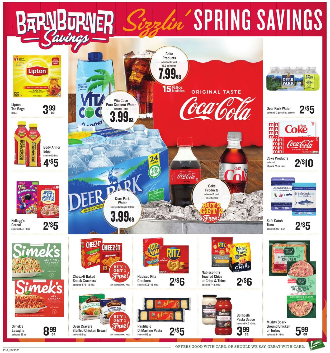 Catalogue Lowes Foods from 03/02/2022