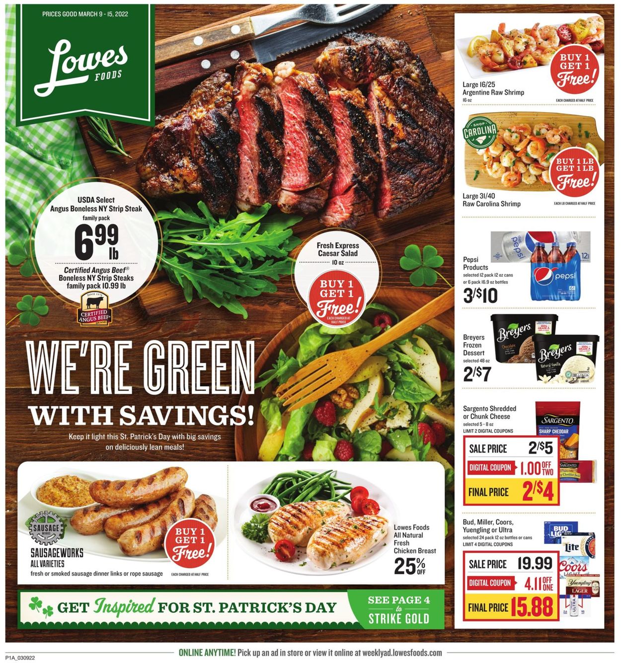 Catalogue Lowes Foods from 03/09/2022