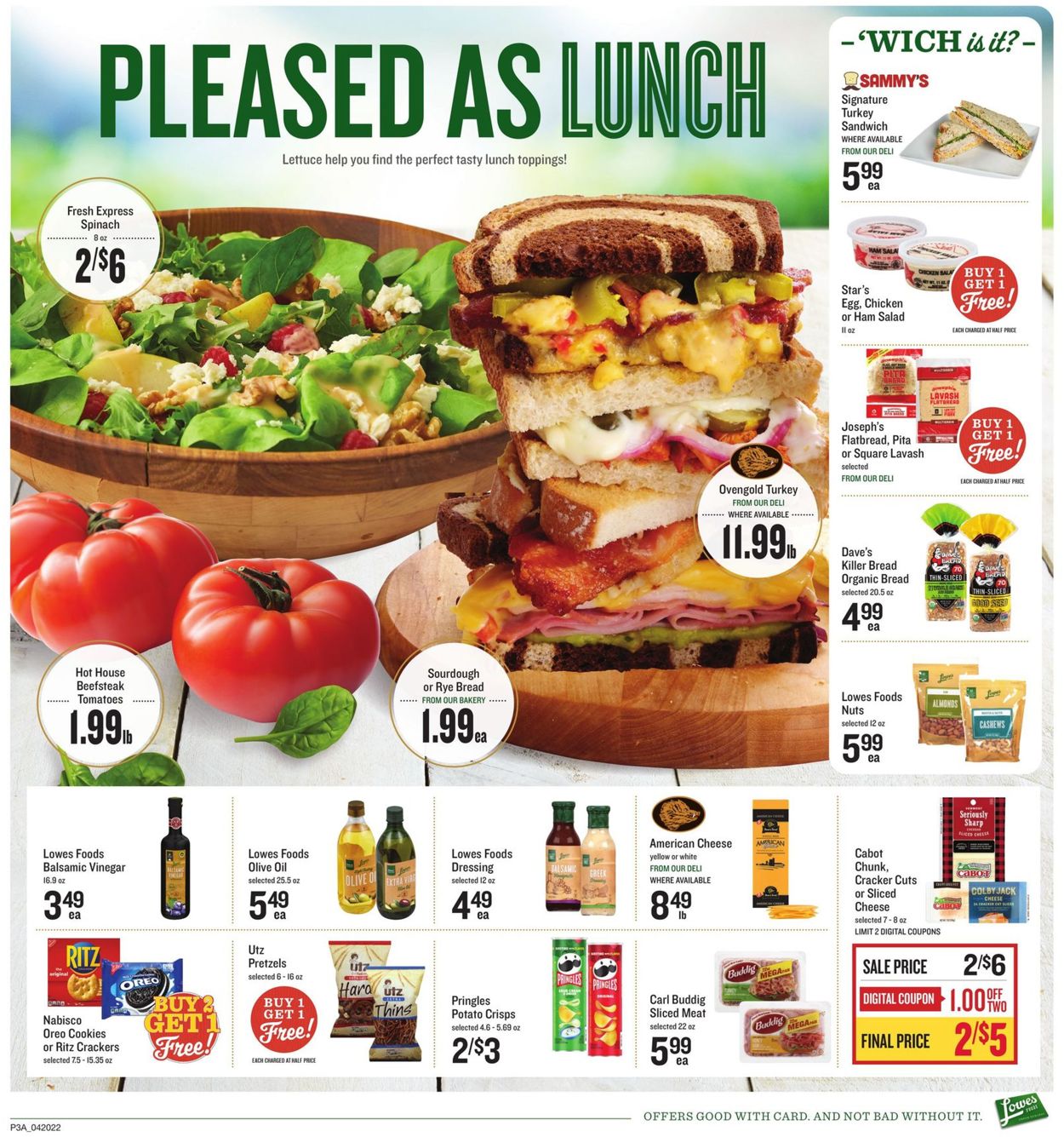 Catalogue Lowes Foods from 04/20/2022