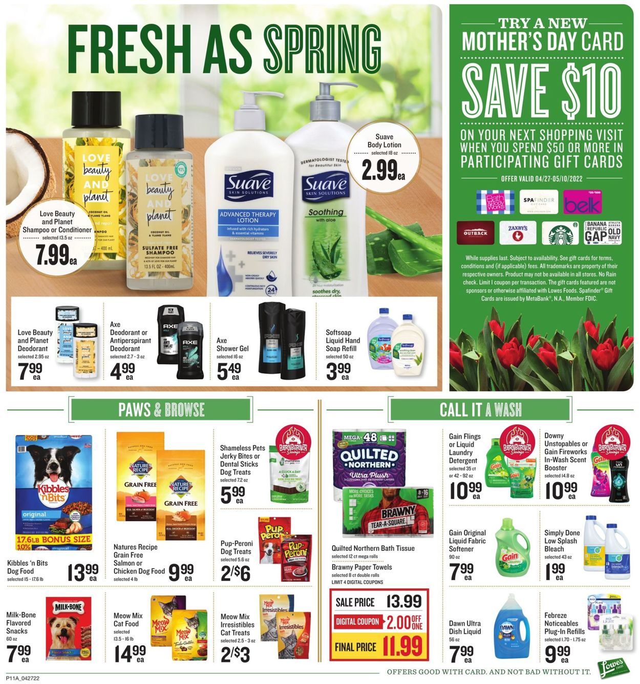 Catalogue Lowes Foods from 04/27/2022