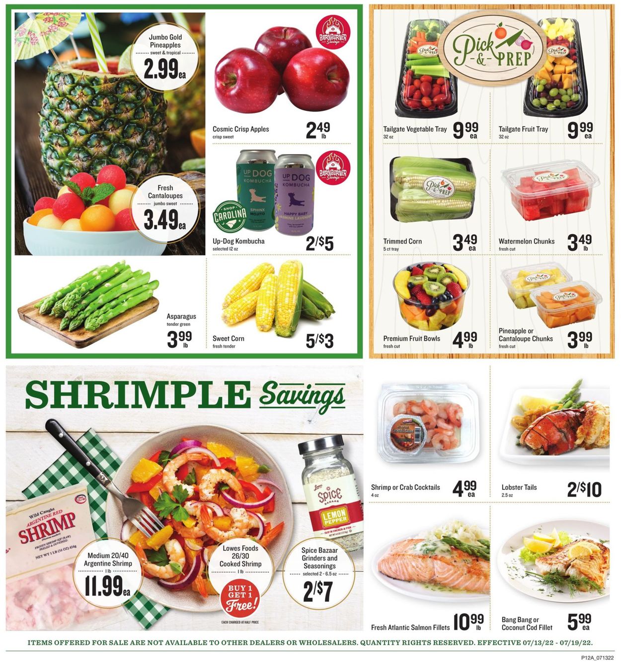 Catalogue Lowes Foods from 07/13/2022