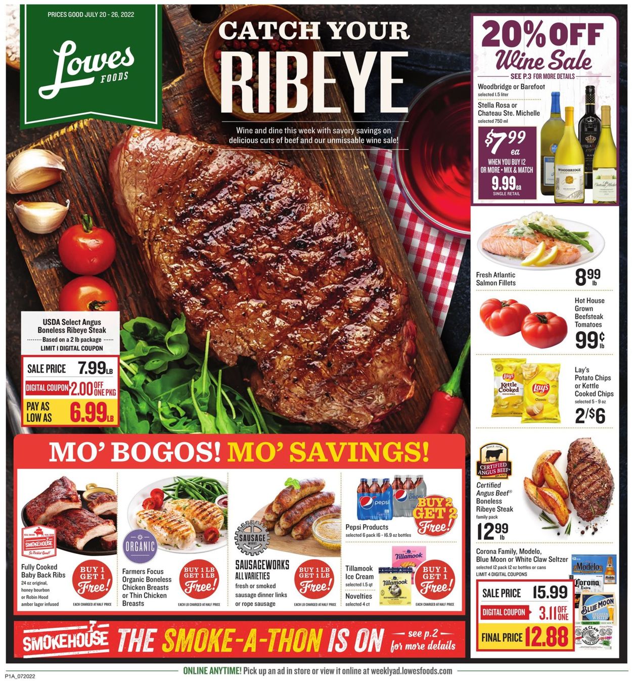 Catalogue Lowes Foods from 07/20/2022