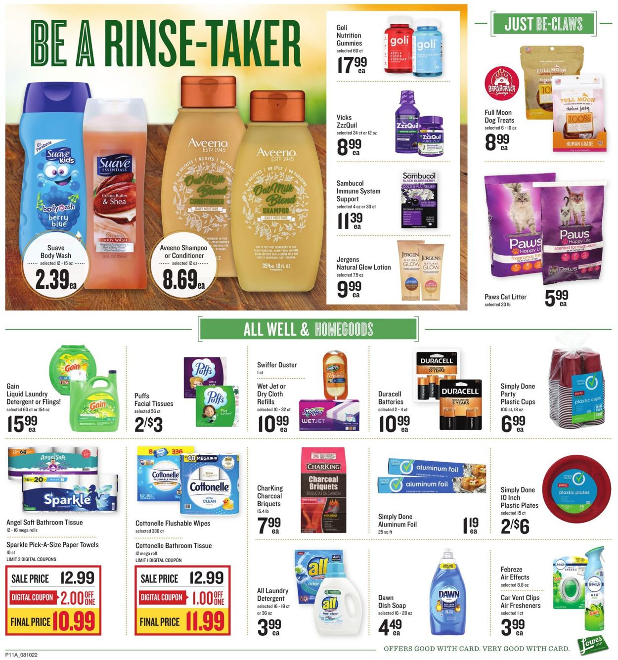 Catalogue Lowes Foods from 08/10/2022