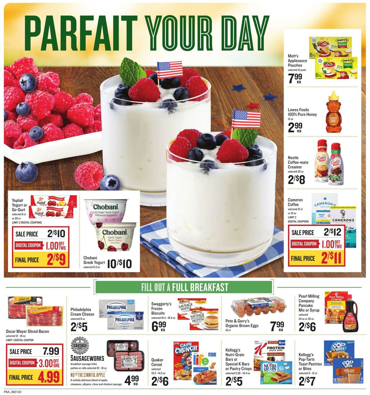 Catalogue Lowes Foods from 08/31/2022