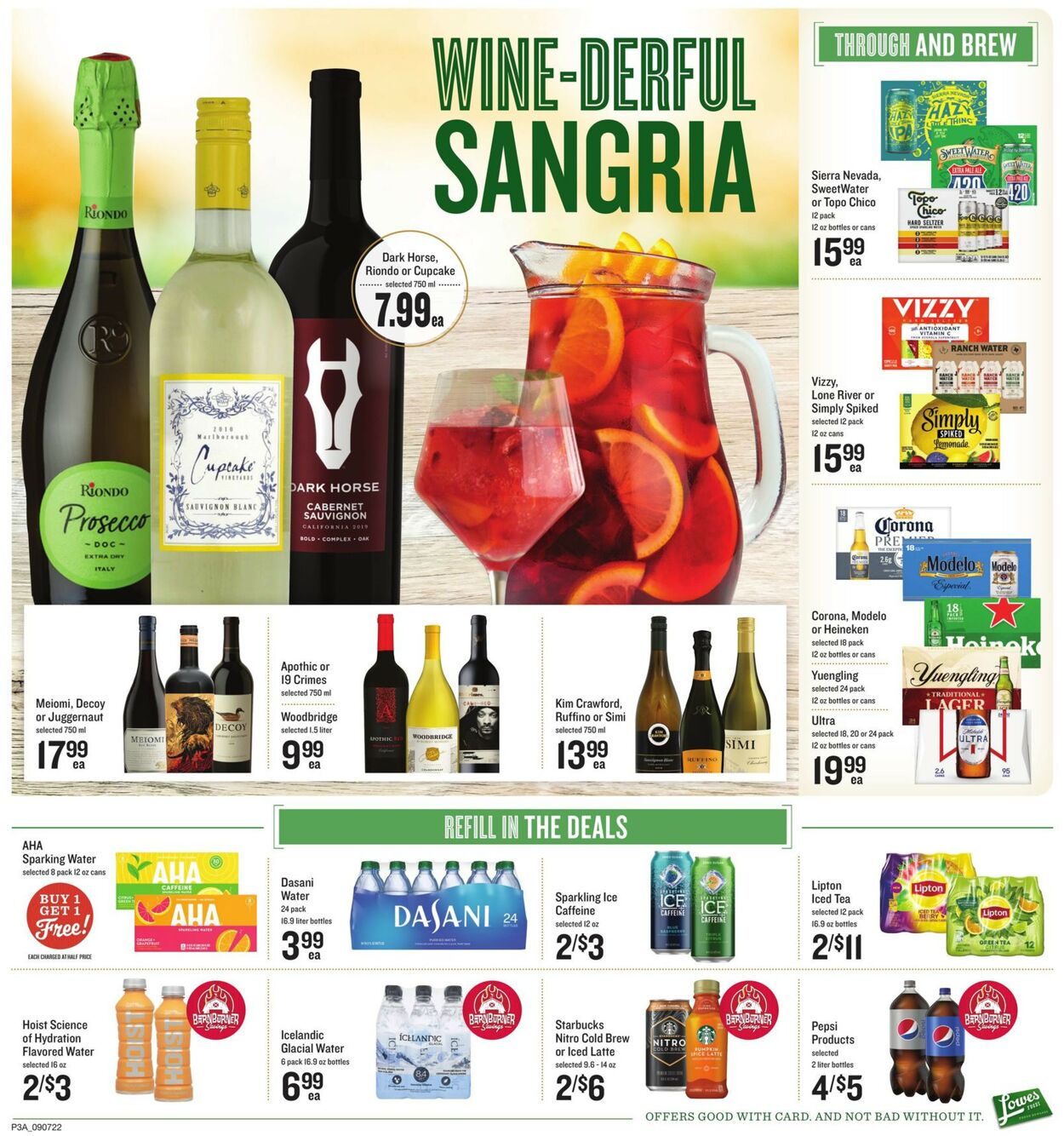Catalogue Lowes Foods from 09/07/2022