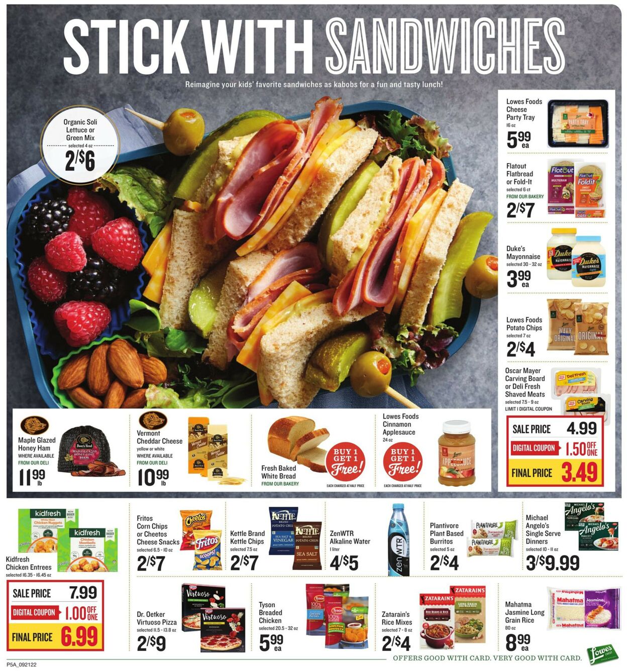 Catalogue Lowes Foods from 09/21/2022