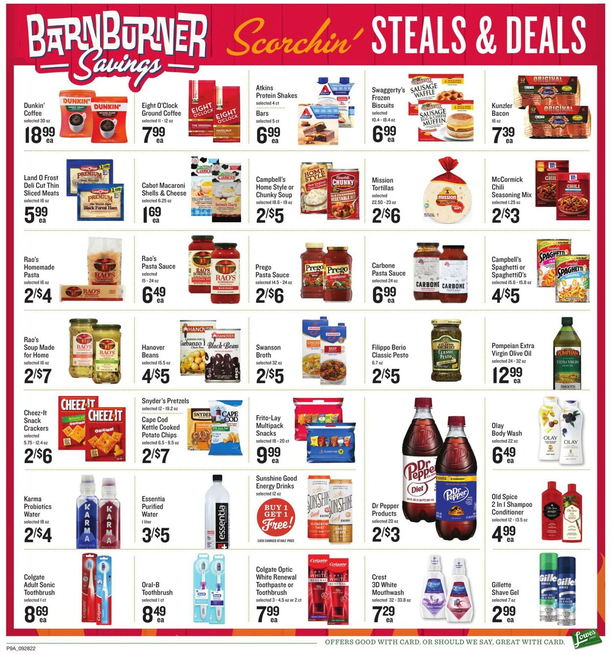 Catalogue Lowes Foods from 09/28/2022
