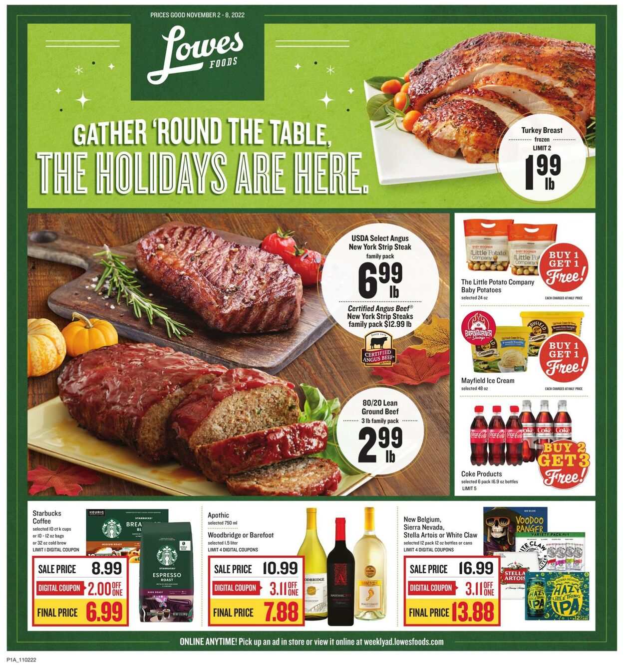Catalogue Lowes Foods from 11/02/2022