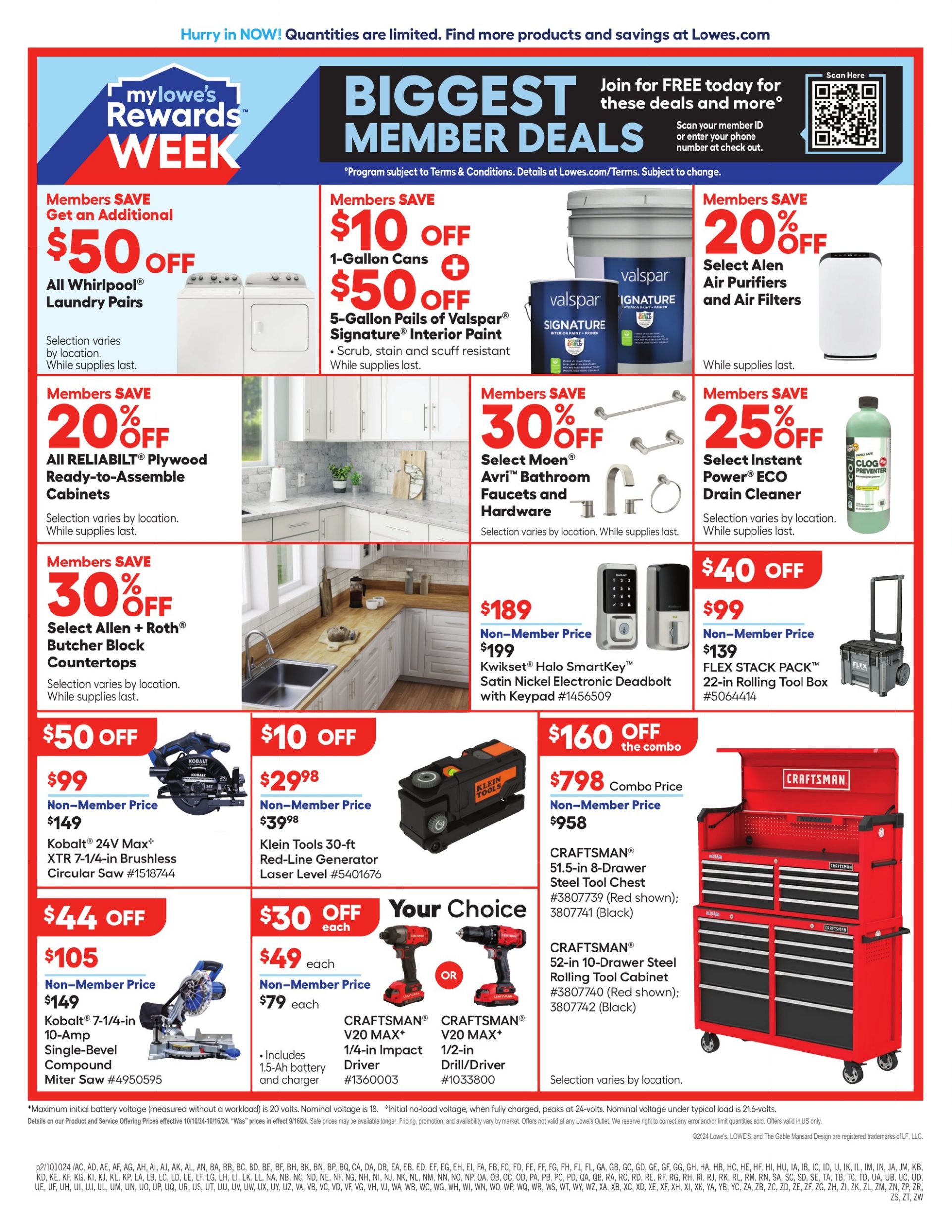 Catalogue Lowe's from 10/10/2024