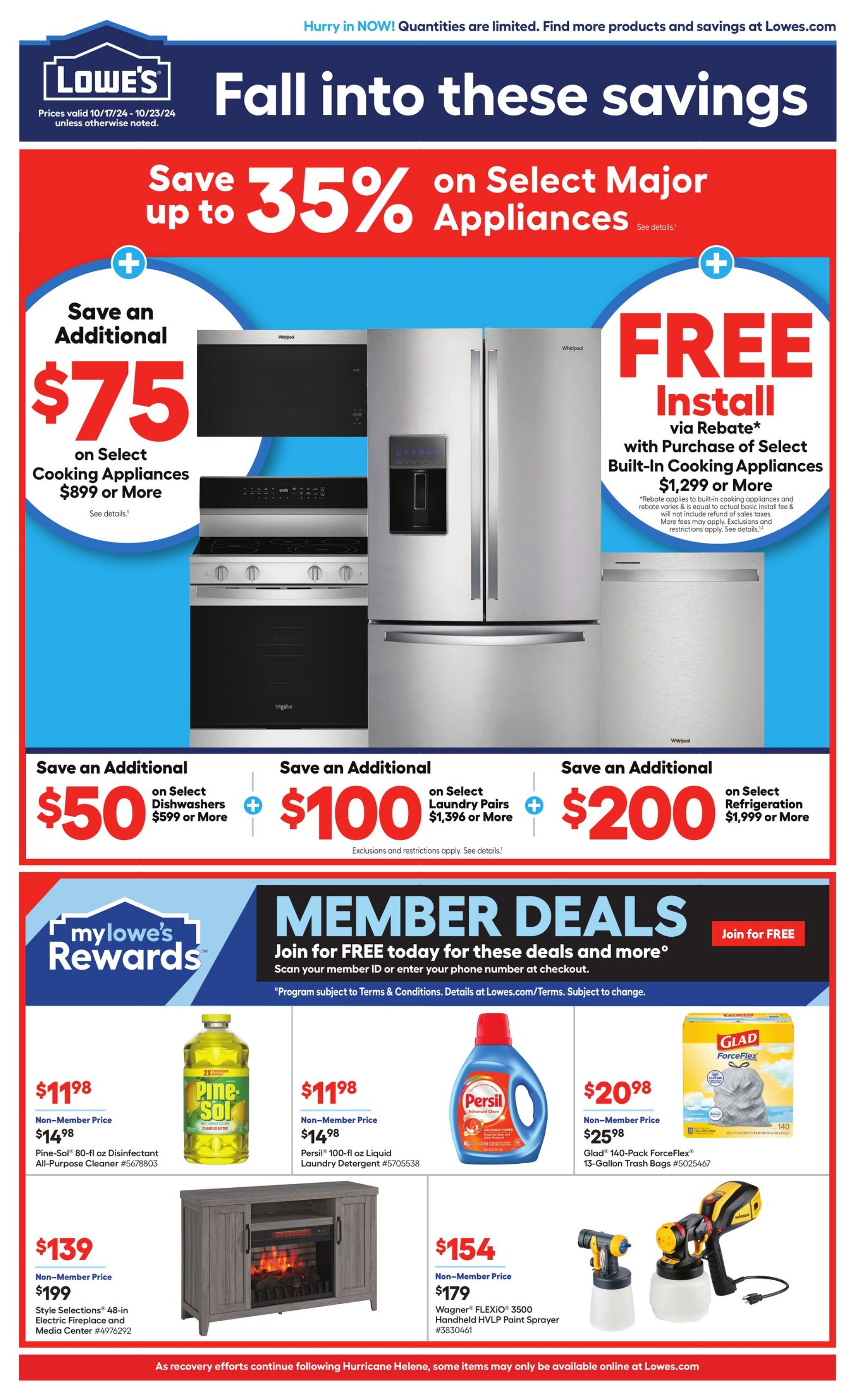 Catalogue Lowe's from 10/17/2024