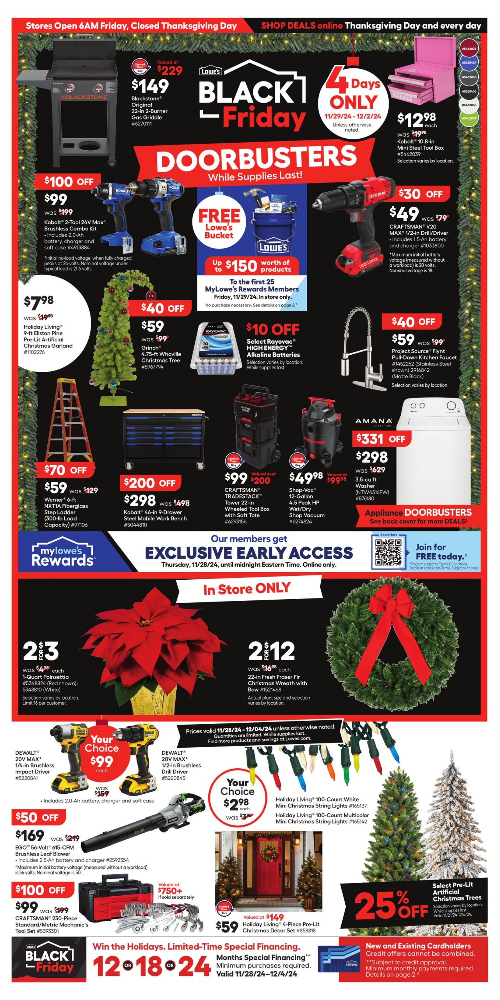 Catalogue Lowe's from 11/28/2024