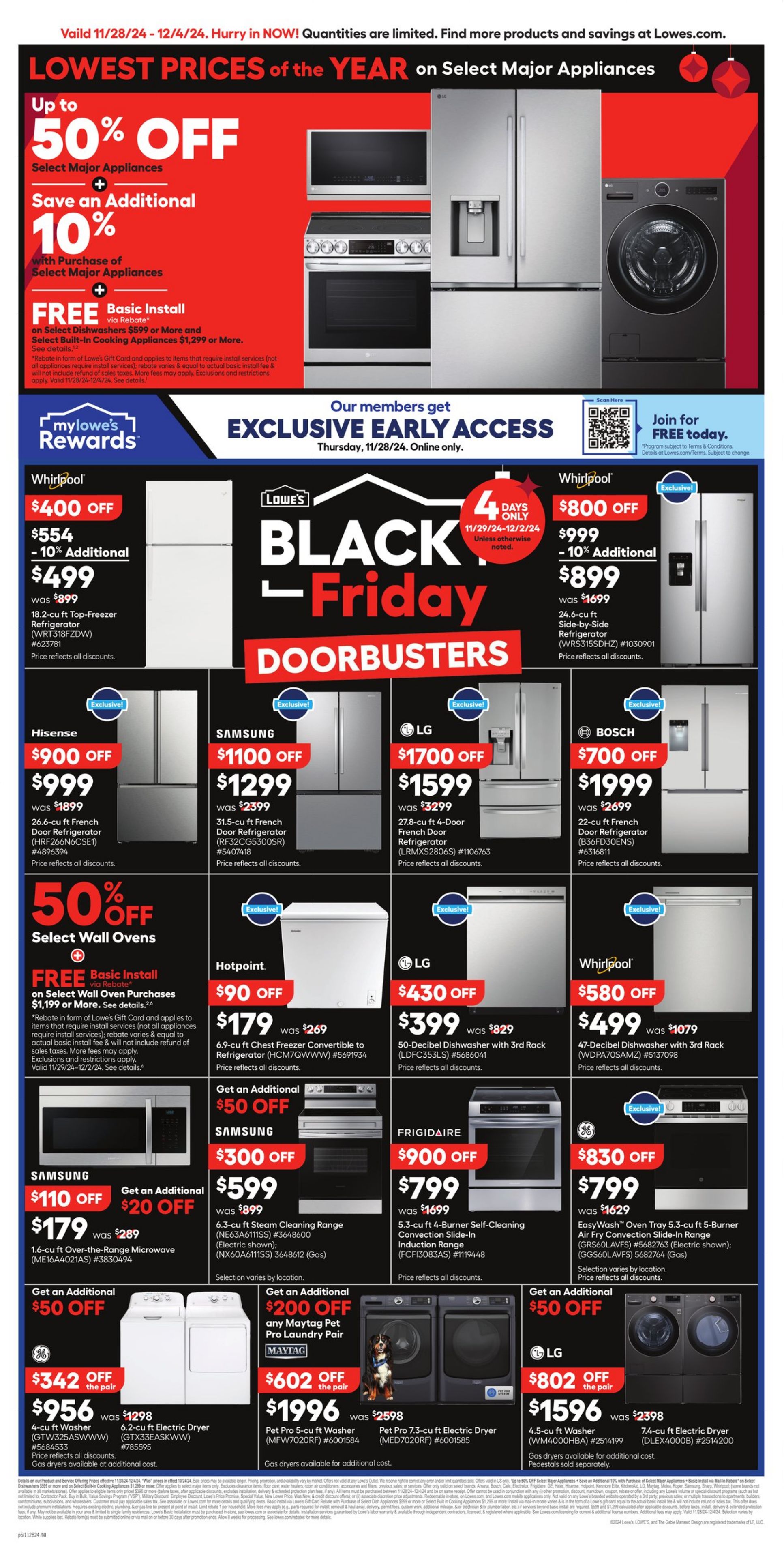 Catalogue Lowe's from 11/28/2024