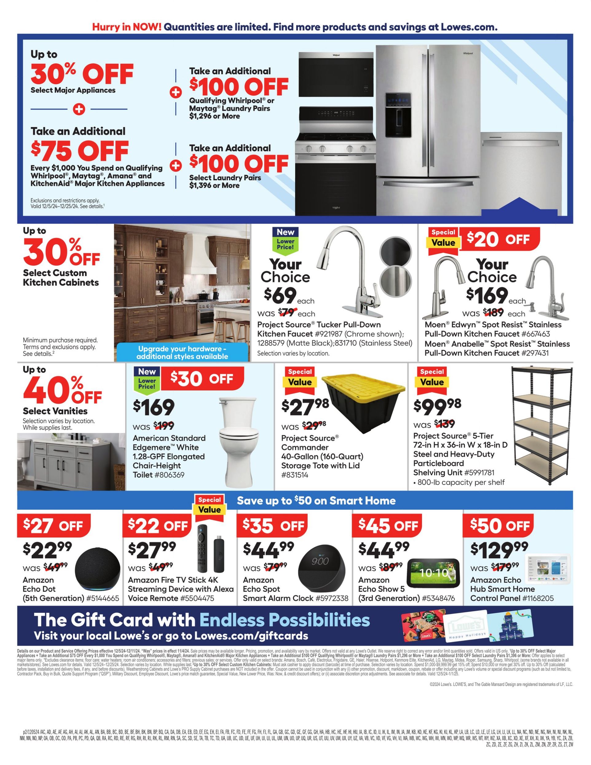 Catalogue Lowe's from 12/05/2024