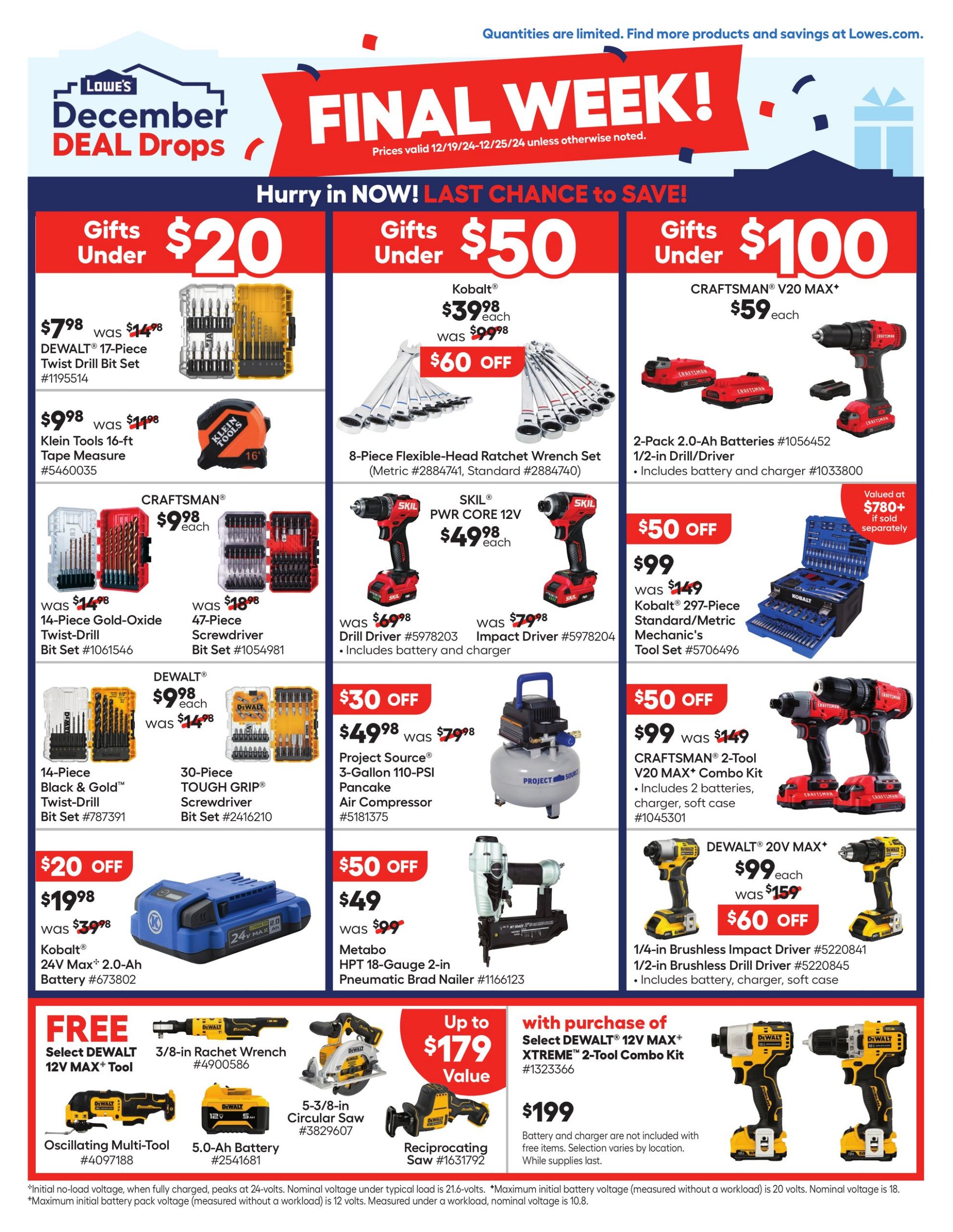 Catalogue Lowe's from 12/19/2024