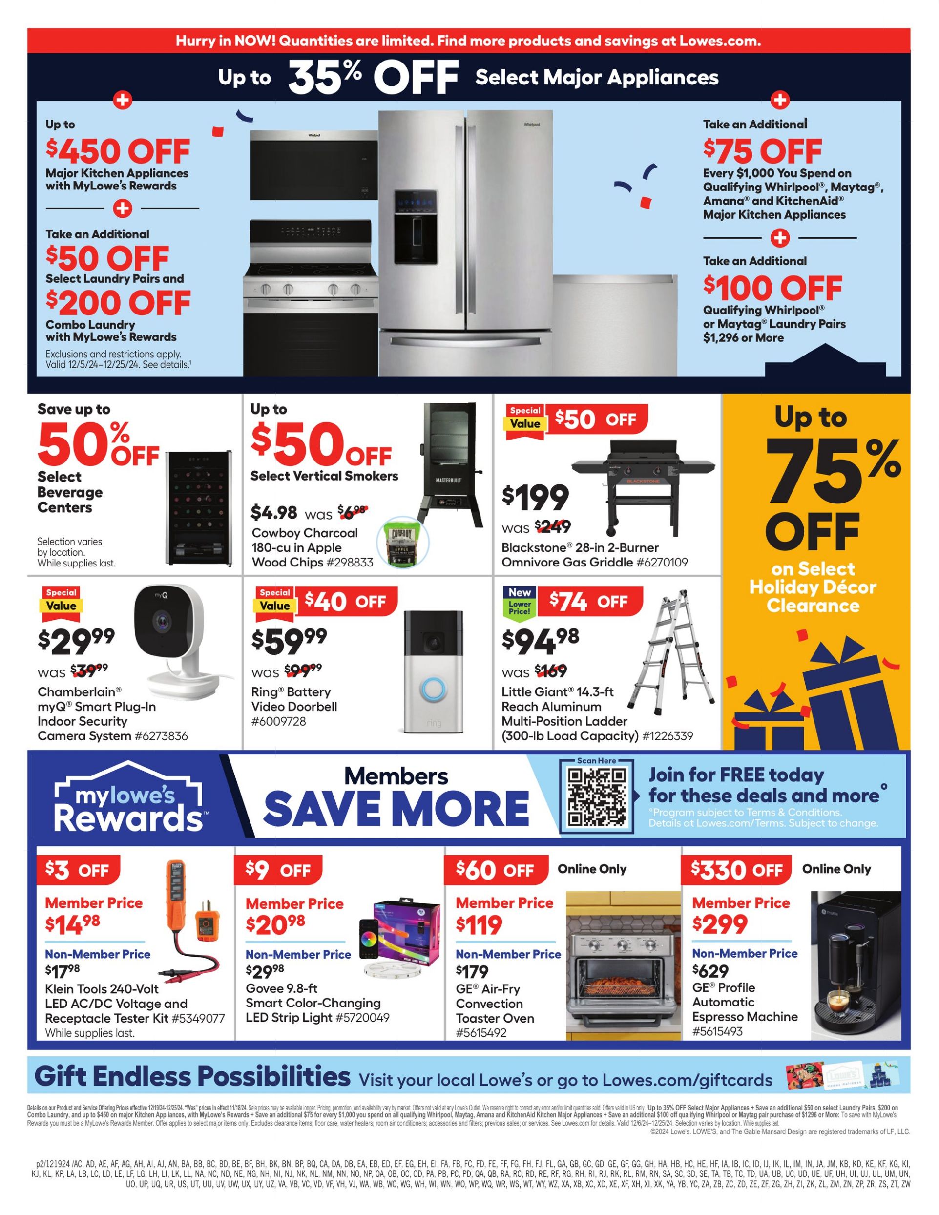 Catalogue Lowe's from 12/19/2024