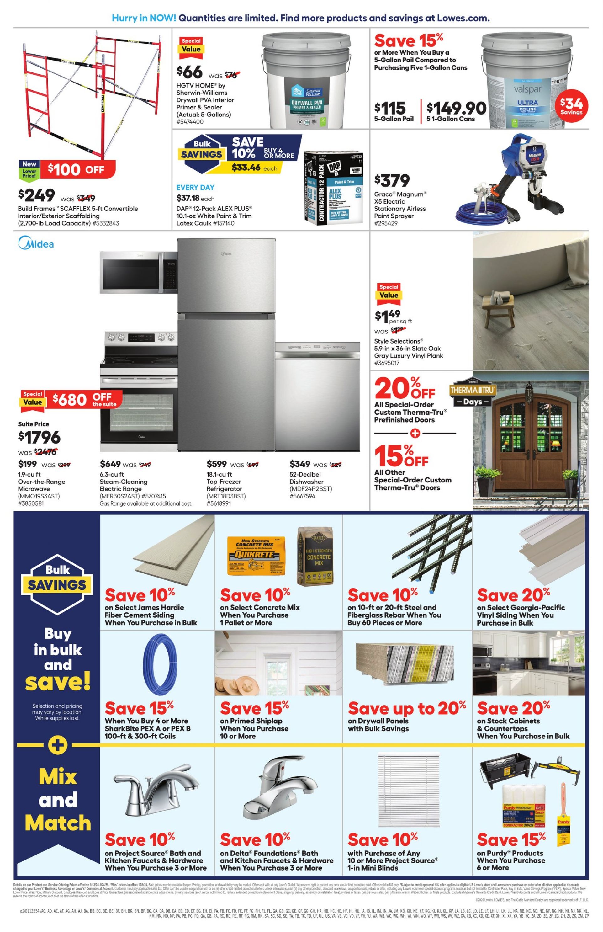 Catalogue Lowe's from 01/13/2025