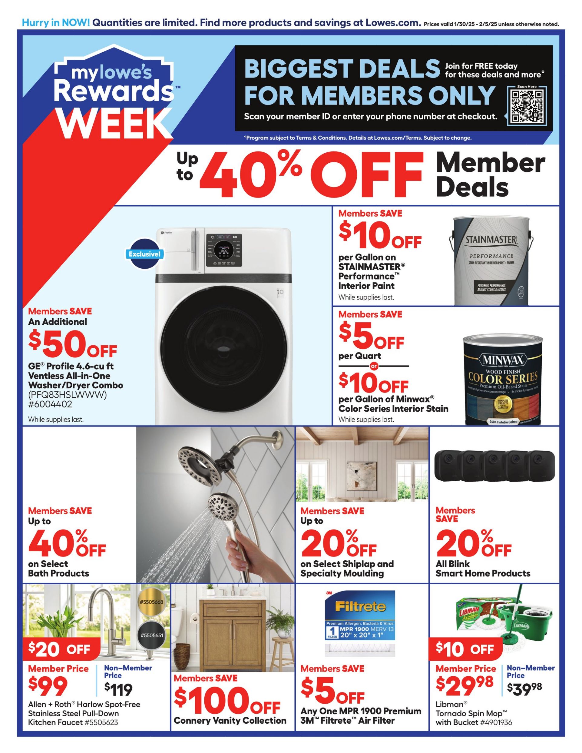 Catalogue Lowe's from 01/30/2025