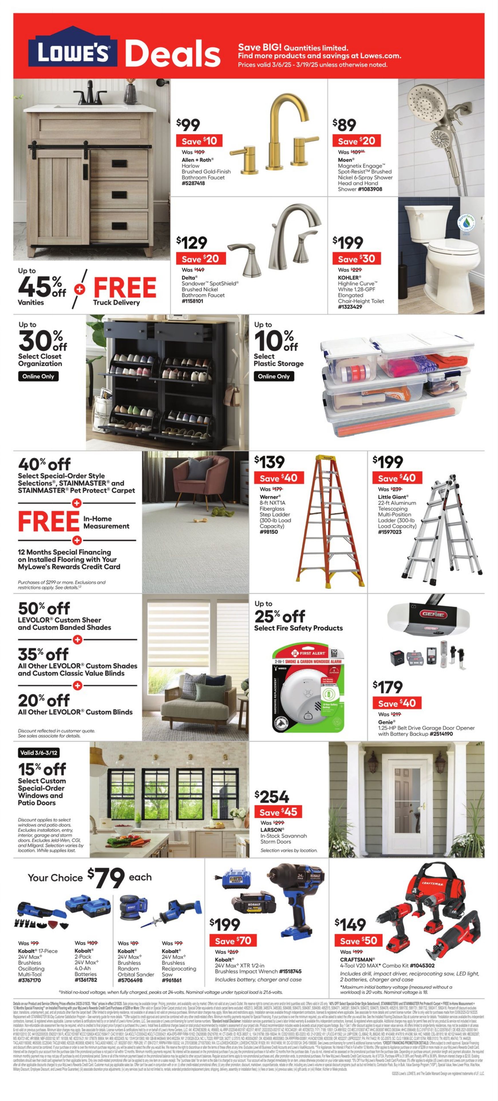 Catalogue Lowe's from 03/06/2025