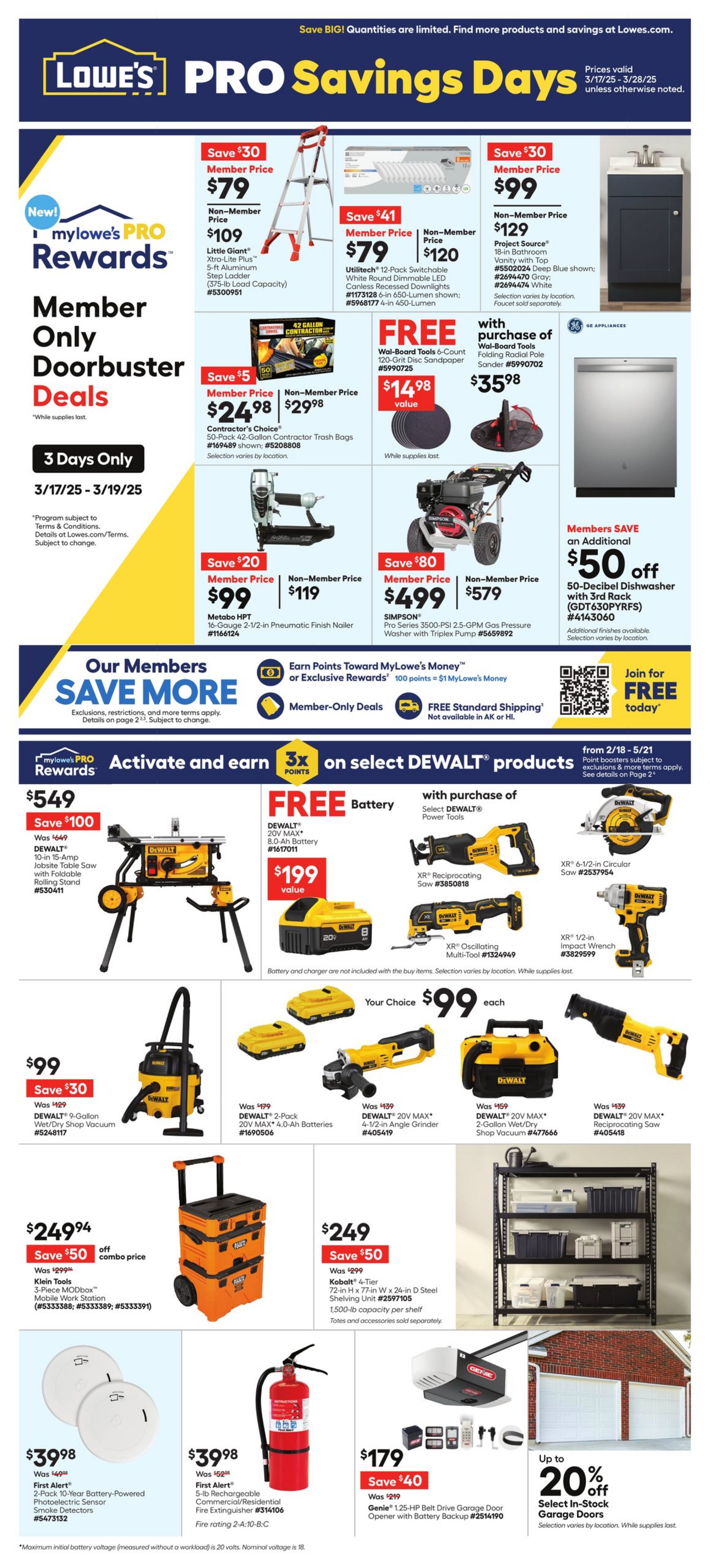 Catalogue Lowe's from 03/17/2025