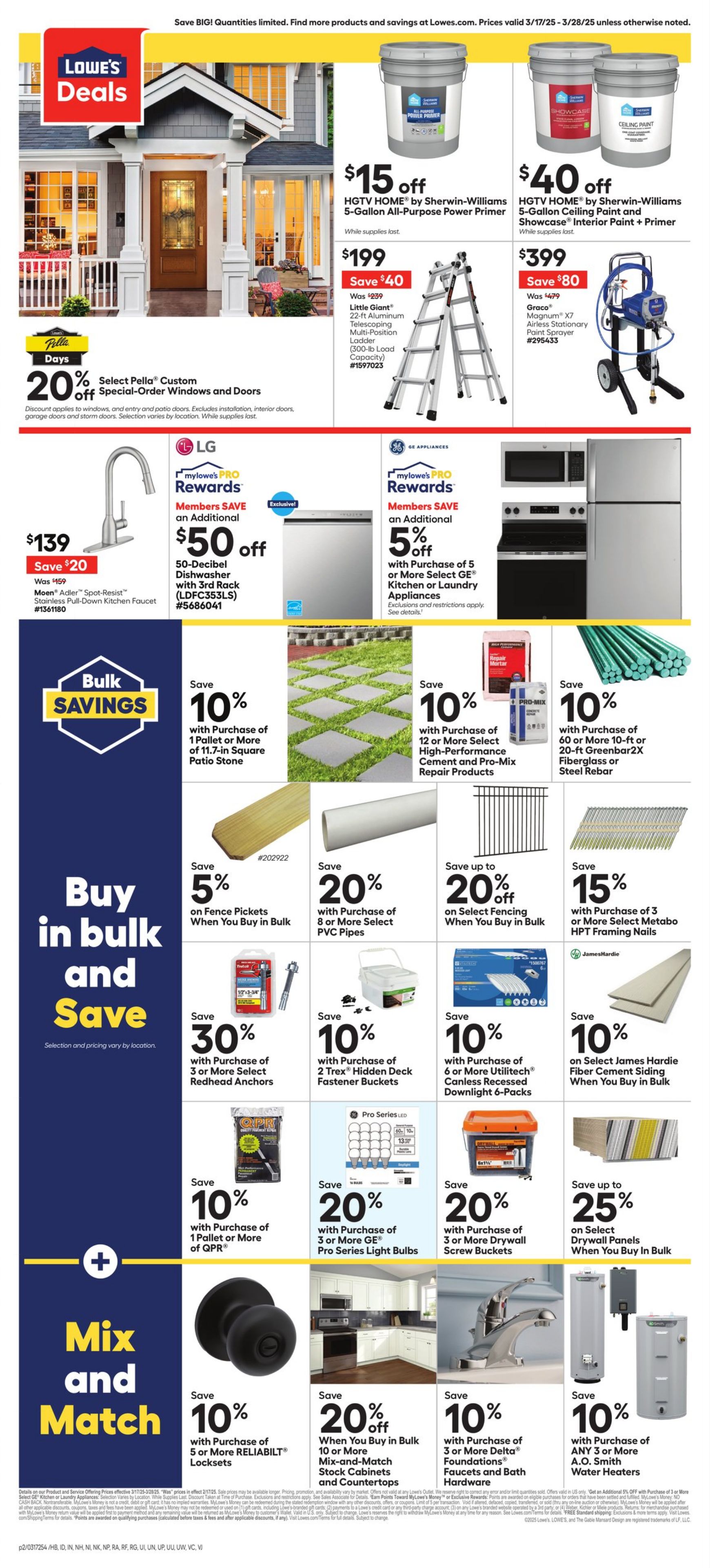 Catalogue Lowe's from 03/17/2025