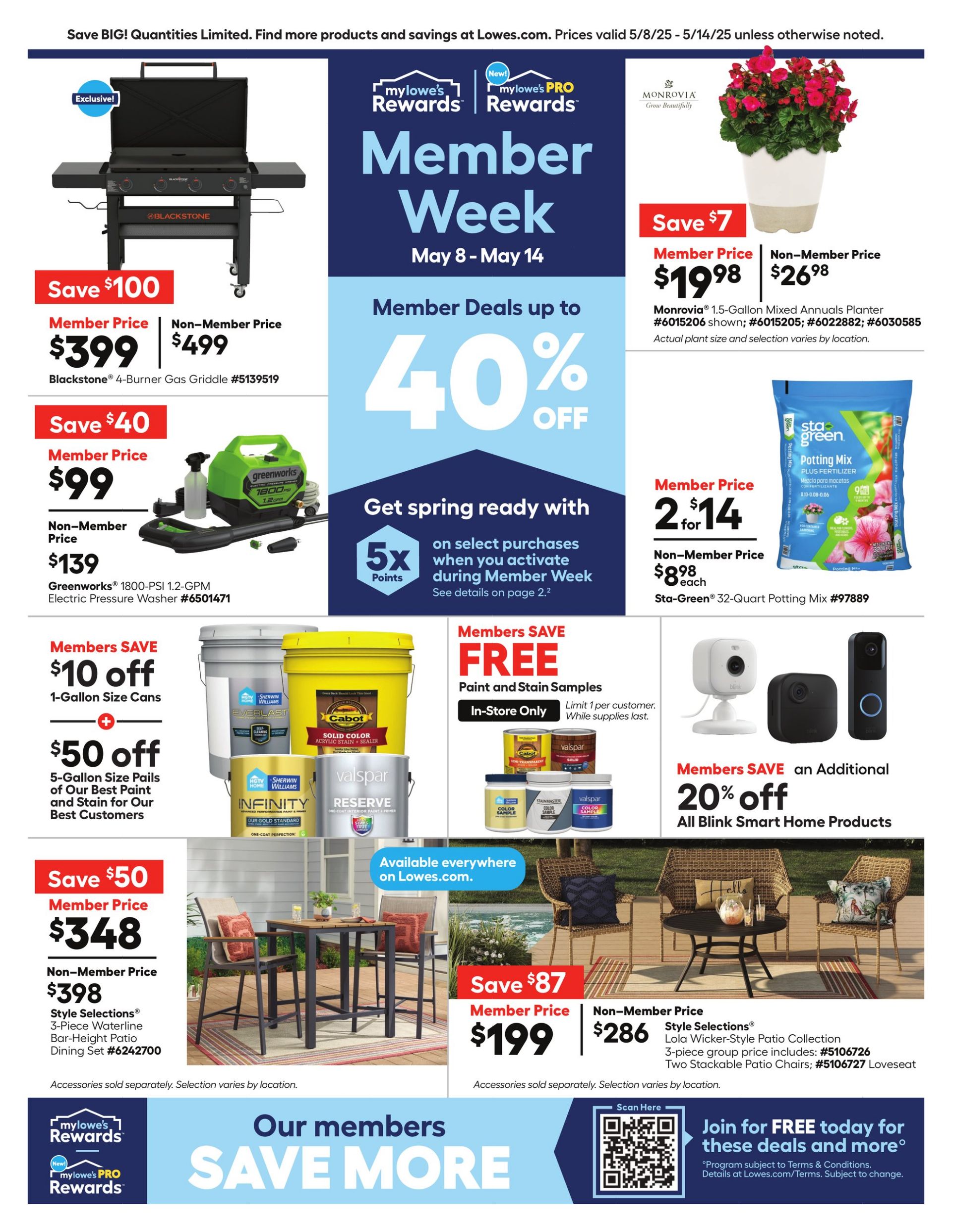 Catalogue Lowe's from 05/08/2025