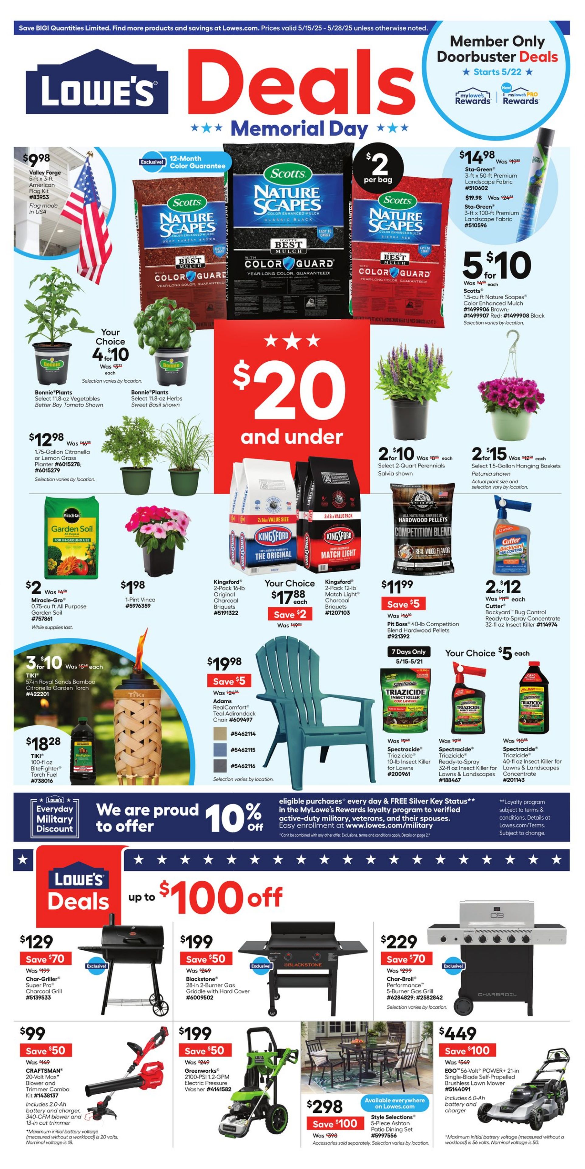 Catalogue Lowe's from 05/15/2025