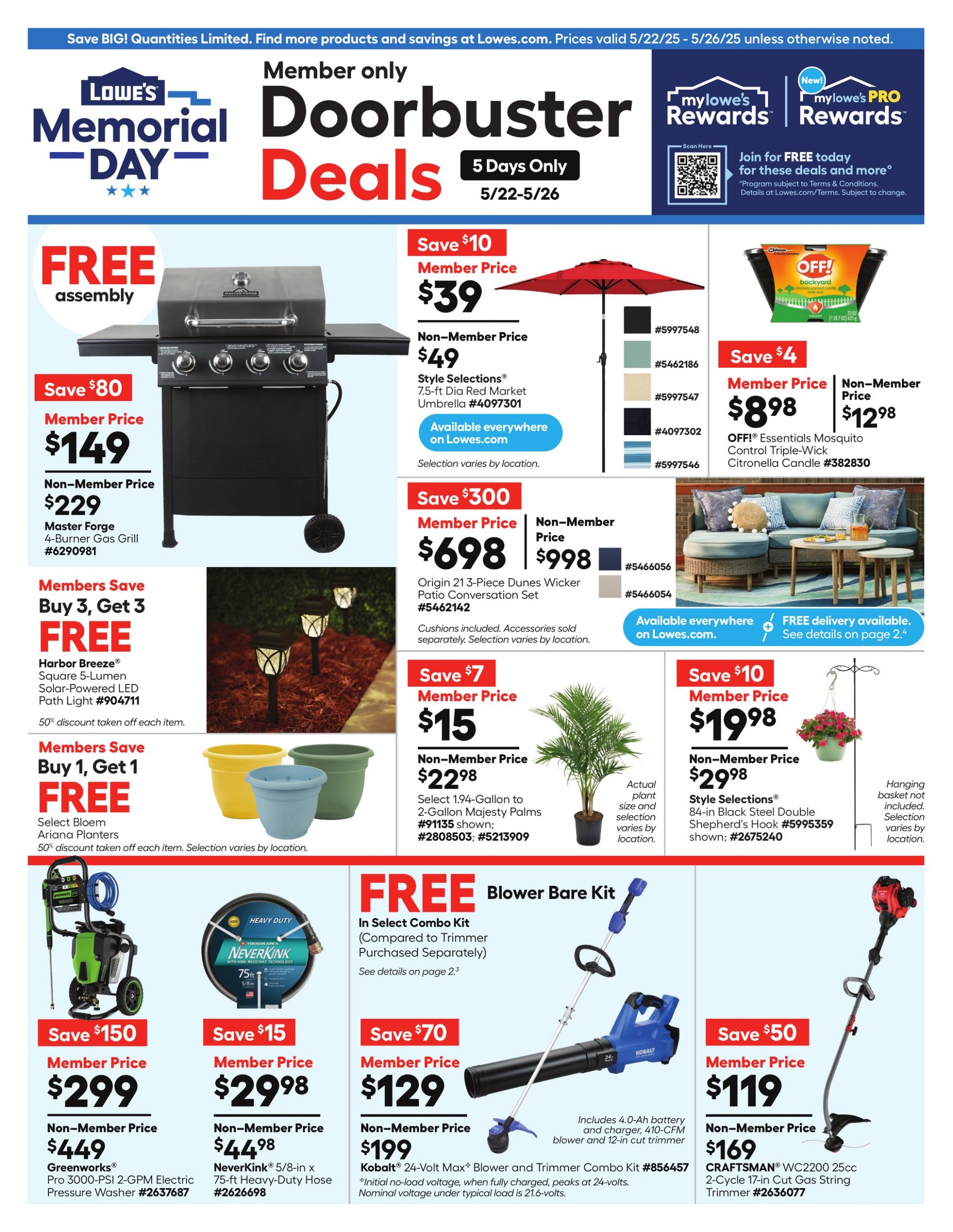 Catalogue Lowe's from 05/22/2025