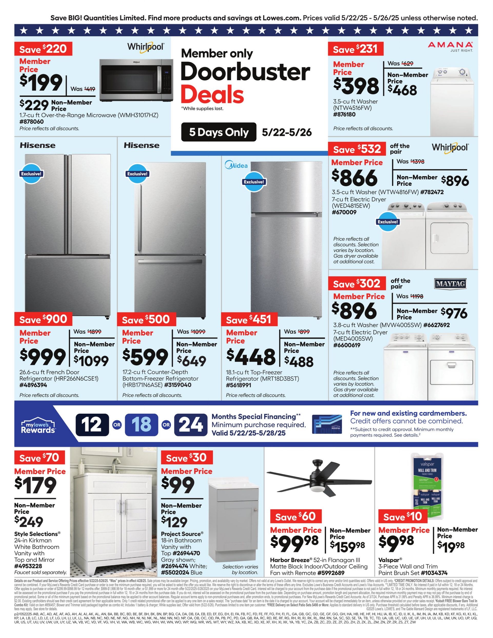 Catalogue Lowe's from 05/22/2025